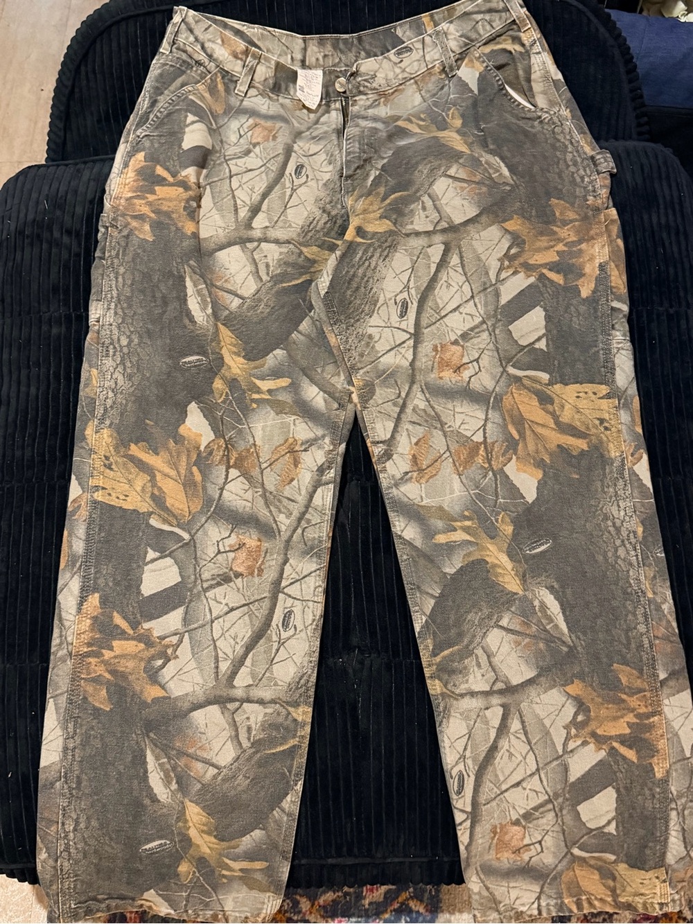 Carhartt Men’s 38x32 Realtree Camo Carpenter Work Pants